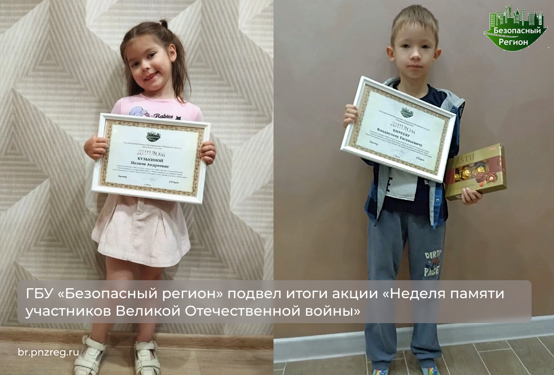 ГБУ «Безопасный регион» подвел итоги акции «Неделя памяти участников Великой Отечественной войны»