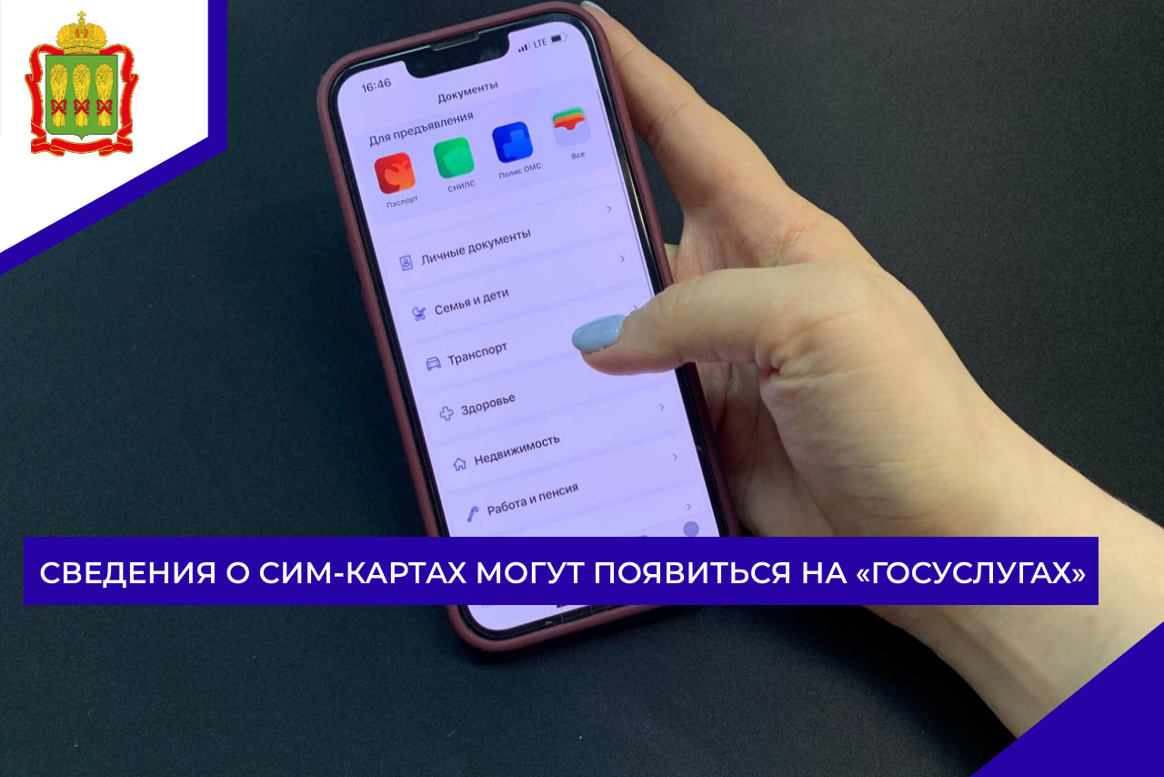 Сведения о сим-картах могут появиться на «Госуслугах»
