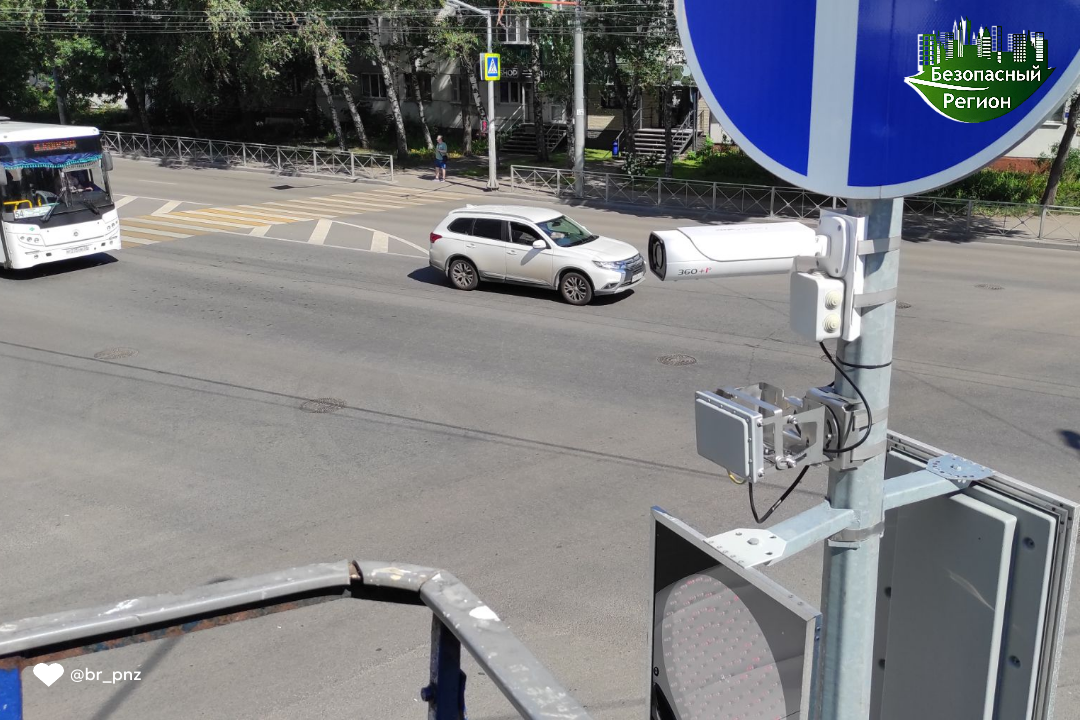 На дорогах Пензы установят 8 новых пунктов учета параметров транспортных потоков