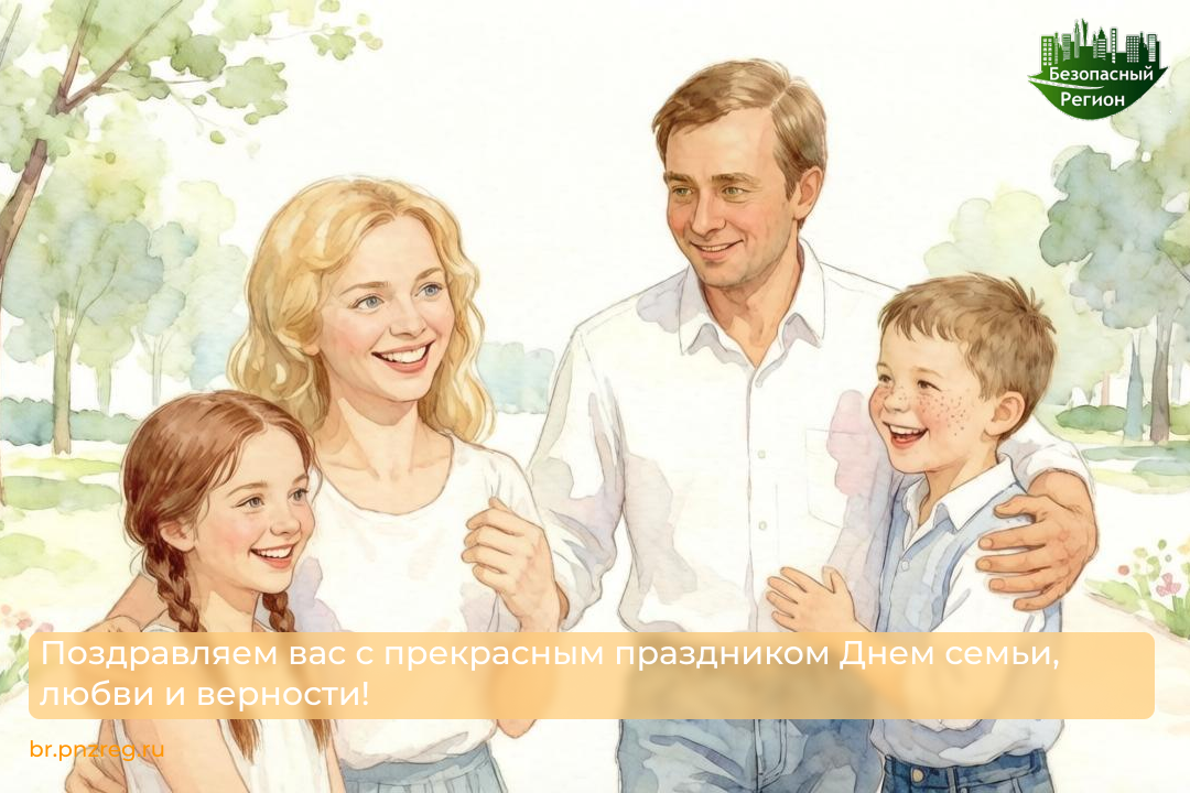 С Днем семьи, любви и верности!