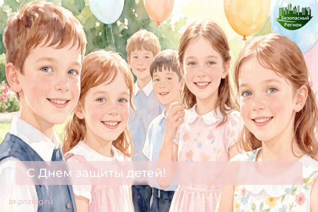 С Днем защиты детей!