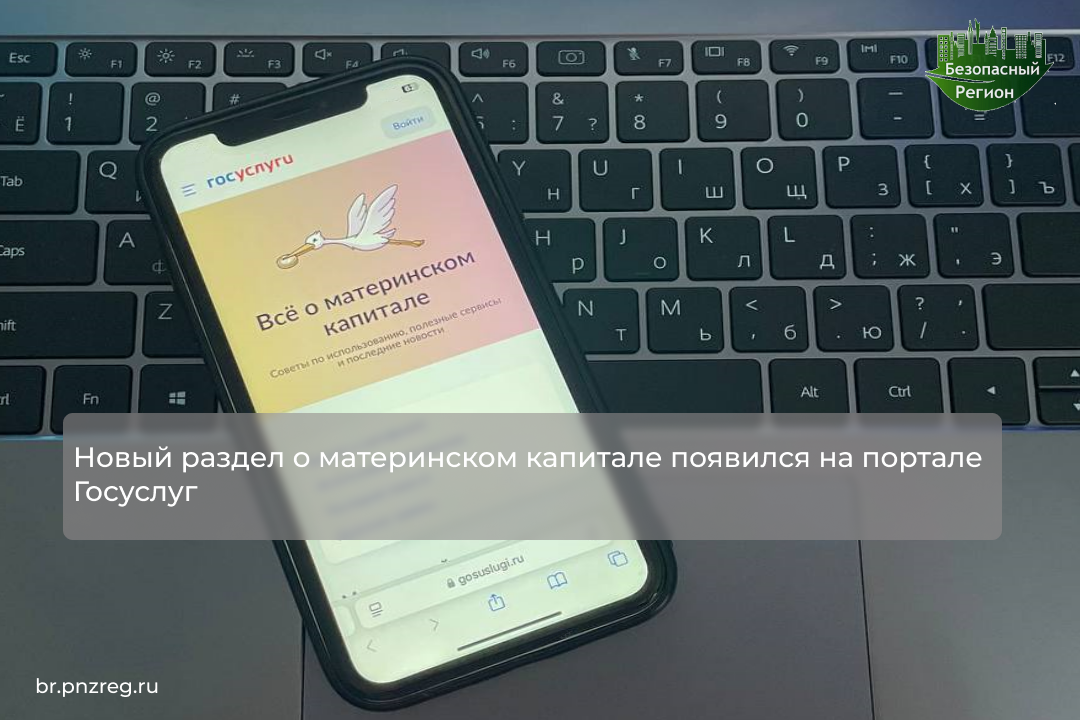 Новый раздел о материнском капитале появился на портале Госуслуг