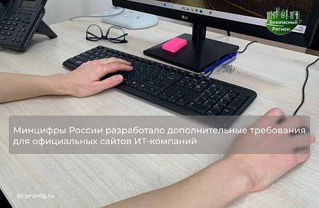 Минцифры России разработало дополнительные требования для официальных сайтов ИТ-компаний