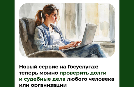 Новый сервис на Госуслугах: теперь можно проверить долги и судебные дела любого человека или организации