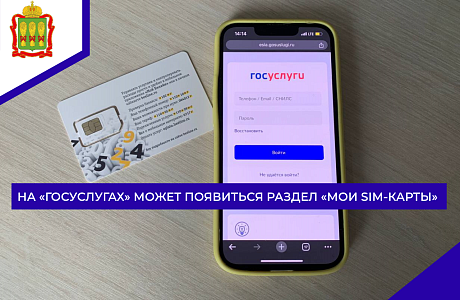 На «Госуслугах» может появиться раздел «Мои SIM-карты» На «Госуслугах» может появиться раздел «Мои SIM-карты»