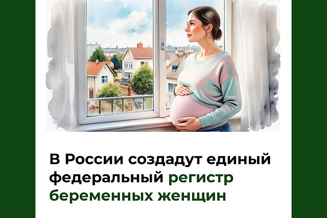 В России создадут единый федеральный регистр беременных женщин