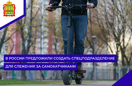 В России предложили создать спецподразделение для слежения за самокатчиками