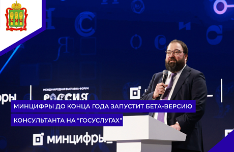Минцифры до конца года запустит бета-версию консультанта на "Госуслугах"